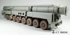 E.T. Model P35-114 15U175 TEL of RS-12M1 Topol-M ICBM complex Sagged wheels For TRUMPETER Kit 1/35